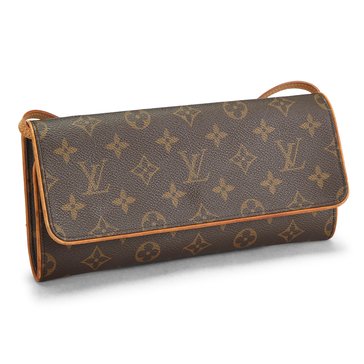 Louis Vuitton Monogram Pochette Twin Gm Bag