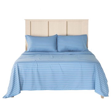 Martex Seaview Dane Stripe Microfiber Sheet Set