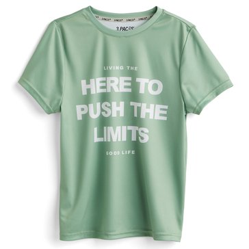 3 Paces Bigs Boys Push The Limits Graphic Tee