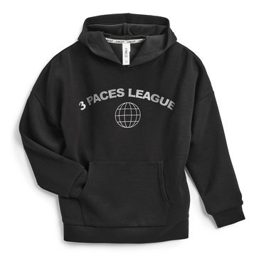 3 Paces Big Boys Game On Hoodie