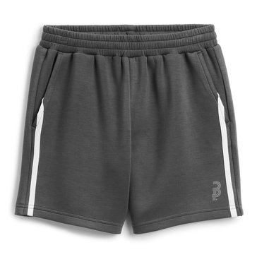3 Paces Big Boys Open Leg Fleece Piping Shorts
