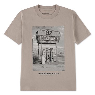 Abercrombie & Fitch Big Boys Race Car Photo Tee