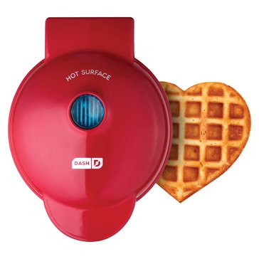 Dash Heart Mini Waffle Maker