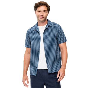 Old Navy Men's Jacquard Camp Shirt 