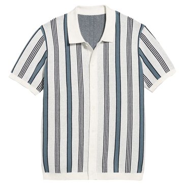 Old Navy Men's Stripe Sweater Polo