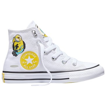 Converse Little Kids' All Star HI Minions Shoe