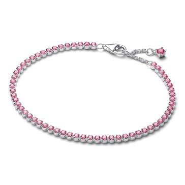Pandora Pink Small Tennis Bracelet