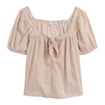 Gap Women's Bow Tie Top
