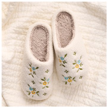 The Darling Effect Women's Dainty Floral Slippers
