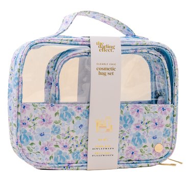 The Darling Effect Dual Clear Makeup Bag