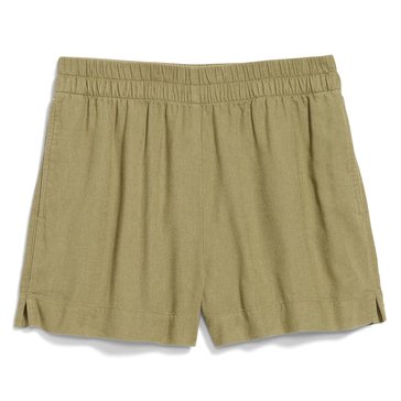 Old Navy Women's High Rise Linen Pull On Short