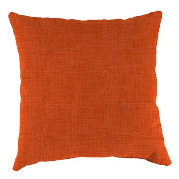 Jordan Manufacturing 17-Inch x 17-Inch Square Knife Edge Outdoor Throw Pillow