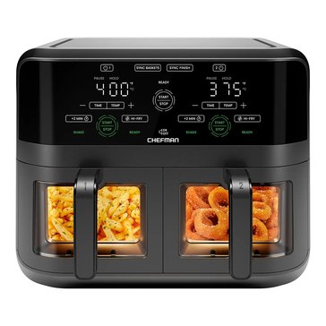 Chefman 6qt TurboFry Touch Dual Window Air Fryer