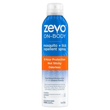 Zevo On Body Mosquito Plus Tick Repellent Aerosol Spray