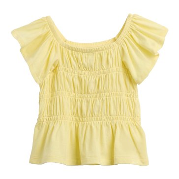 Gap Toddler Girls Flutter Smocked Top