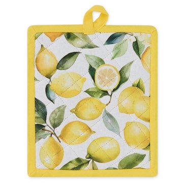 Design Imports Lemon Bouquet Potholder Gift Set