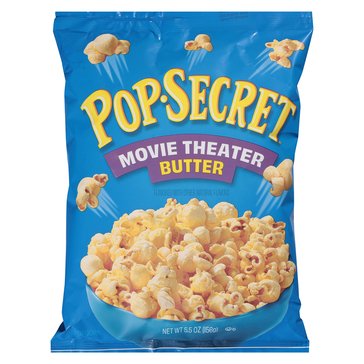 Pop Secret Ready to Eat Movie Theater Butter Popcorn, 8-Count