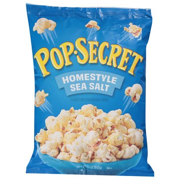 Pop Secret Ready to Eat Homestyle Sea Salt Popcorn, 8-Count