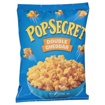 Pop Secret Ready to Eat Double Cheddar Popcorn, 8-Count