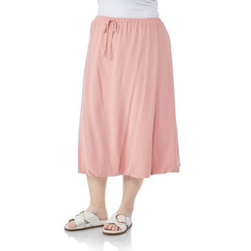 Yarn & Sea Women's Bubble Midi Skirt (Plus Size)