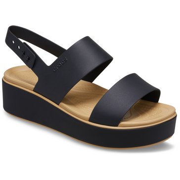 Crocs Women's Brooklyn Matte Wrap Low Wedge Sandal