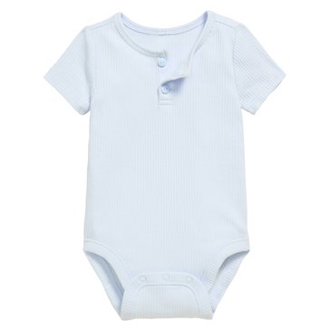Old Navy Baby Boys' Short Sleeve Henley Ribbed Bodysuit