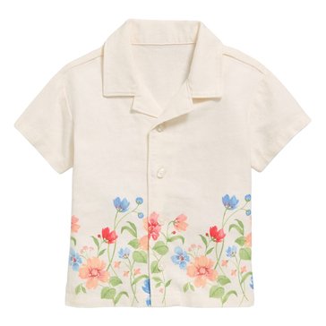 Old Navy Baby Boys' Short Sleeve Family Easter Woven Top
