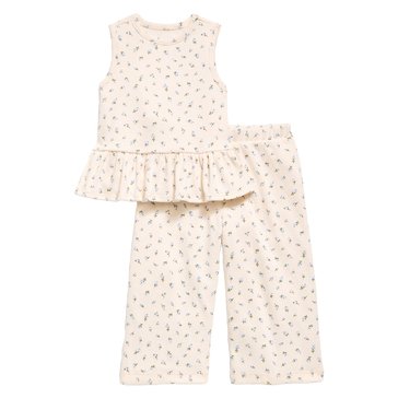 Old Navy Baby Girls' Peplum Wide Leg Easter Set