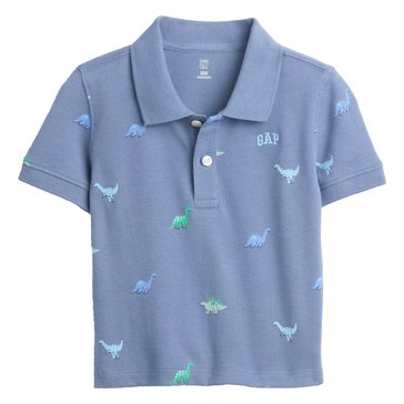 Gap Toddler Boys Print Logo Polo