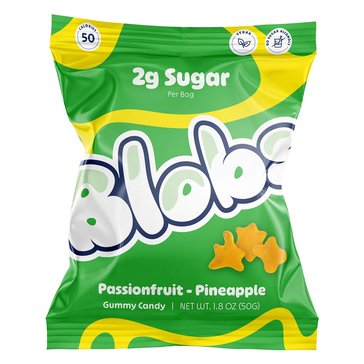 Blobs Pineapple Passionfruit Gummies, 1.8oz