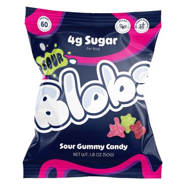 Blobs Mixed Sour Gummies, 1.8oz
