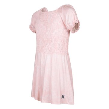 Hurley Big Girls' Smocked Romper