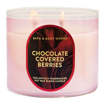 Bath & Body Works Chocolate Covered Berries 3-Wick Candle