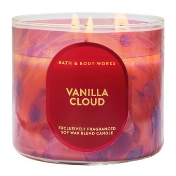 Bath & Body Works Vanilla Cloud 3-Wick Candle