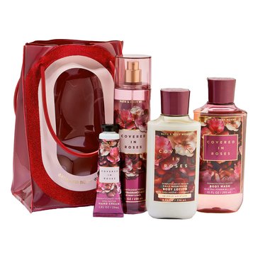 Bath & Body Works Covered In Roses Gift Powerbundle