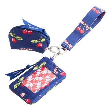Vera Bradley Dual Pouch Wide Wristlet