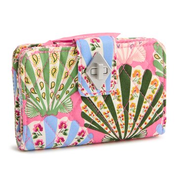 Vera Bradley Small Turnlock Wallet