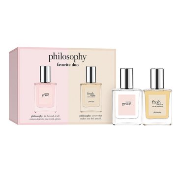 Philosophy Favorite Duo - Amazing Grace Eau de Toilette Fresh Cream Warm Cashmere