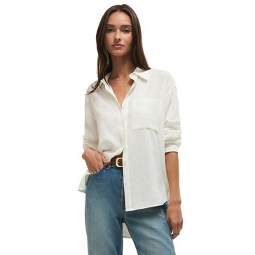 Z Supply Women's Alfie Button Up Top