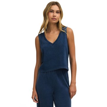 Z Supply Women's Sloane V-Neck Denim Tank