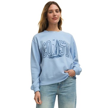 Z Supply Women's Coast Boyfriend Sweatshirt