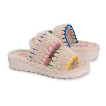 Muk Luks Women's Double Strap Slide Slipper