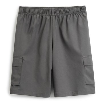 Liberty & Valor Big Boys' Woven Cargo Pocket Shorts