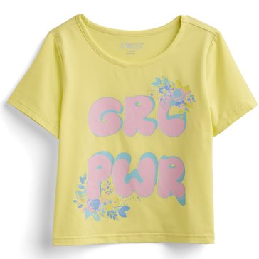 3 Paces Big Girls Boxy Girl Power Graphic Tee