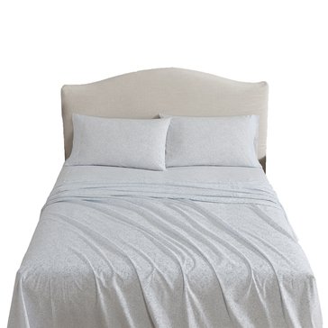 Palm Aire Blue Fog Print Sheet Set