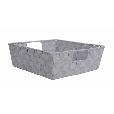 Home Basics Woven Strap Large Bin