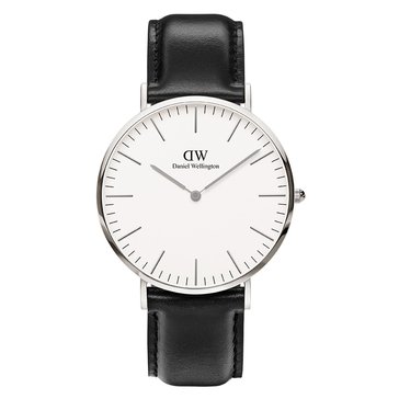 Daniel Wellington Men's Classic Sheffield Leather Strap Watch