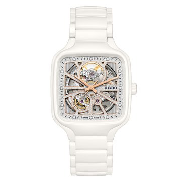 Rado Unisex True Square Open Heart Sparkling Watch