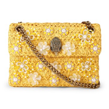 Kurt Geiger Raffia Mini Kensington Bag