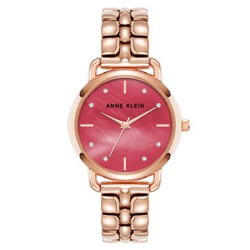 Anne Klein Women's Diamond Dial Metals Bracelet Watch
